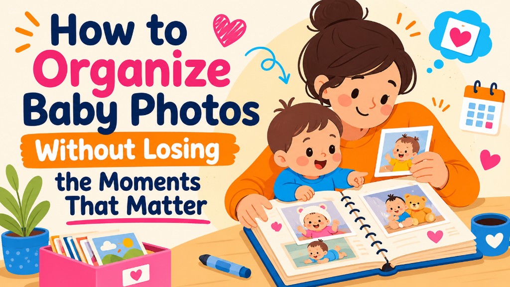 How to Organize Baby Photos Without Losing the Moments That Matter